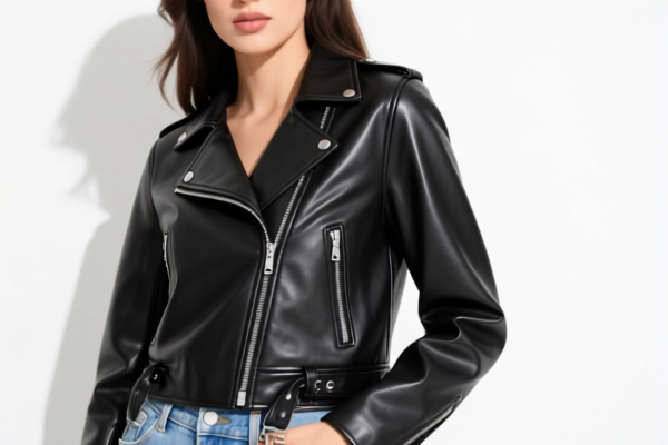 Women's Casual Leather Jacket