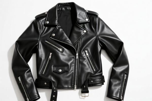 Women's Synthetic Leather Jacket