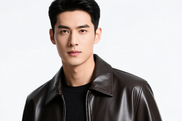 Men's Genuine Leather Casual Jacket