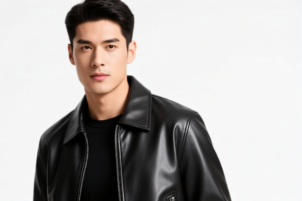 Men's Genuine Leather Casual Jacket