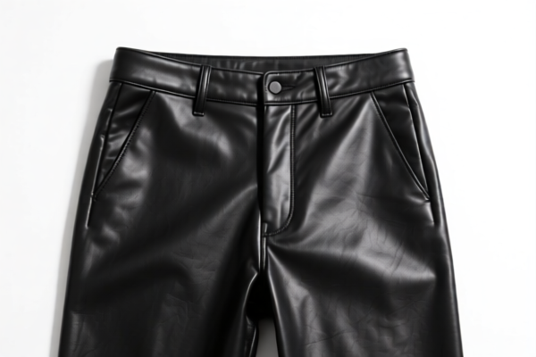 Men's Genuine Leather Leather Pants