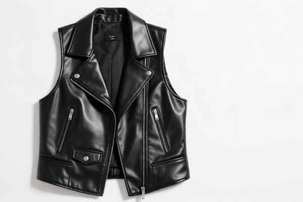 Women's Synthetic Leather Vests