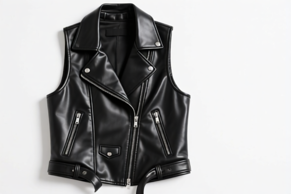 Women's Synthetic Leather Vests
