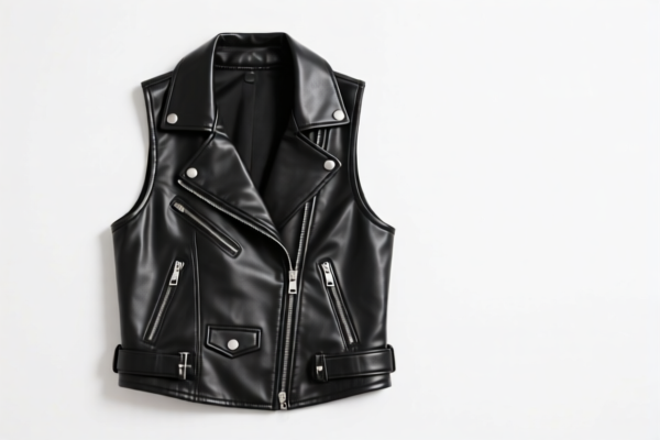 Women's Synthetic Leather Vests