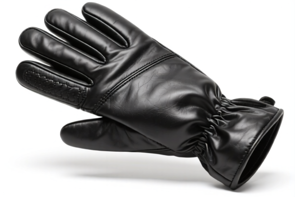 Synthetic leather ski gloves