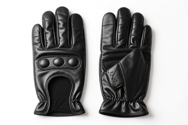 Composition Leather Driving Gloves