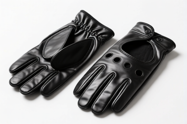Composition Leather Driving Gloves