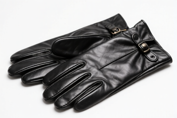 Lined Composition Leather Gloves