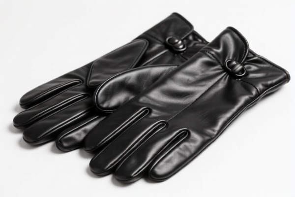 Lined Composition Leather Gloves