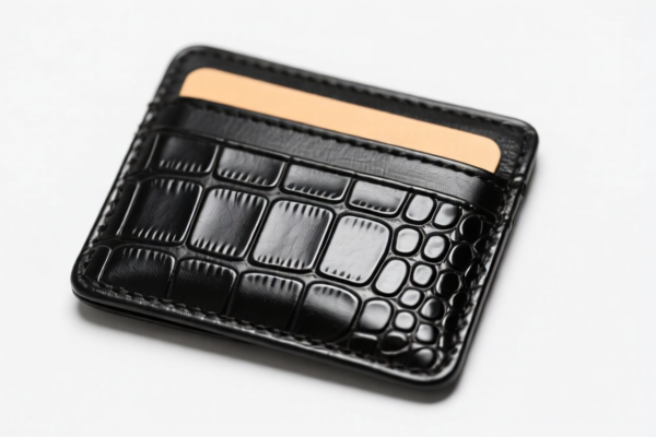 Crocodile Leather Card Holders