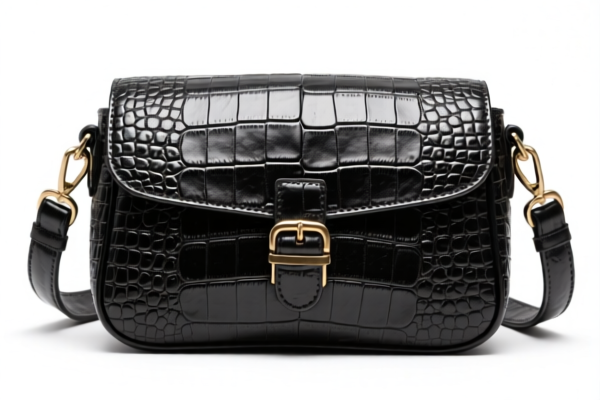 Crocodile Leather Chest Bag