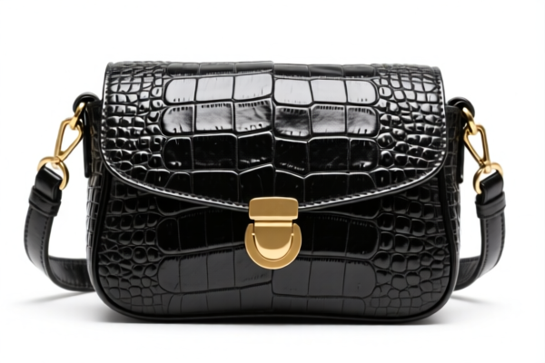 Crocodile Leather Chest Bag