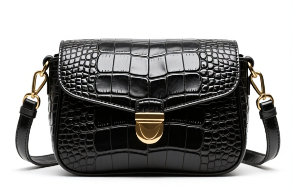 Crocodile Leather Chest Bag