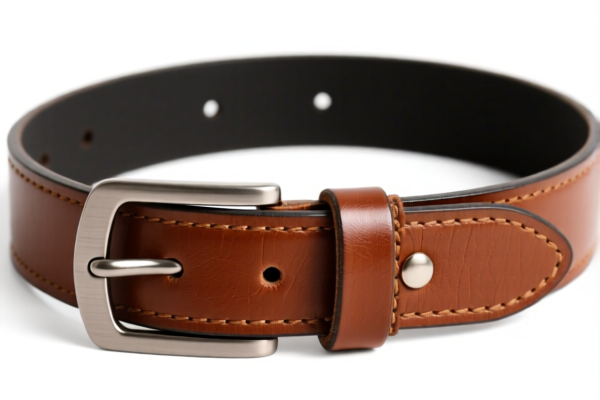 Composite leather belting for machinery