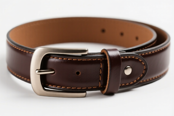 Composite leather belting for machinery