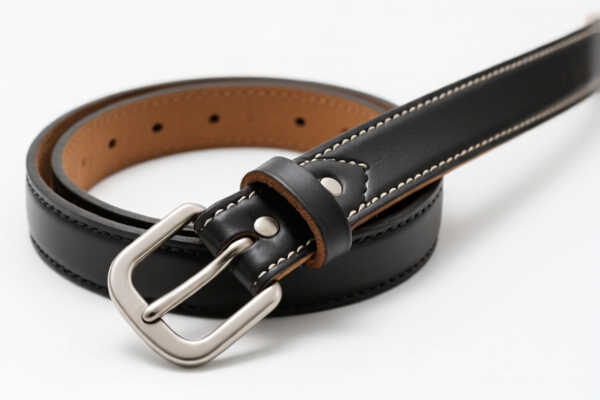 Industrial composite leather belting