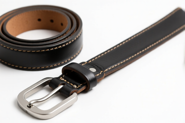 Industrial composite leather belting