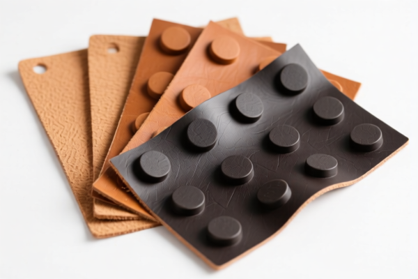 Leather friction sheets