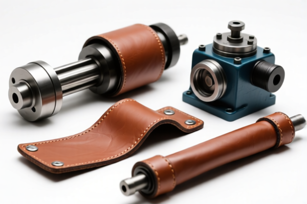 Image for Leather parts for industrial machinery