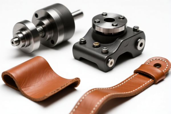 Image for Leather parts for industrial machinery