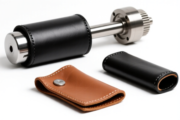 Synthetic leather articles for machinery