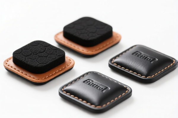 Synthetic leather buffer pads for automation equipment