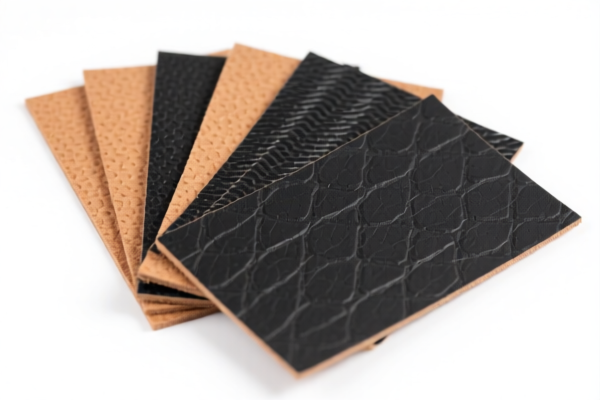 Synthetic leather friction sheets