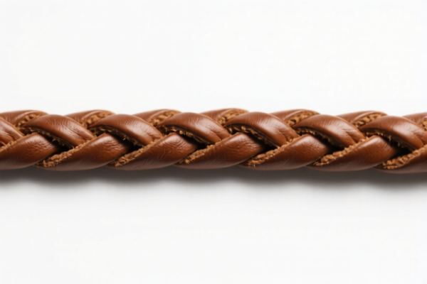 Image for Braided Leather Shoelaces