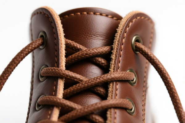 Image for Brown Leather Shoelaces