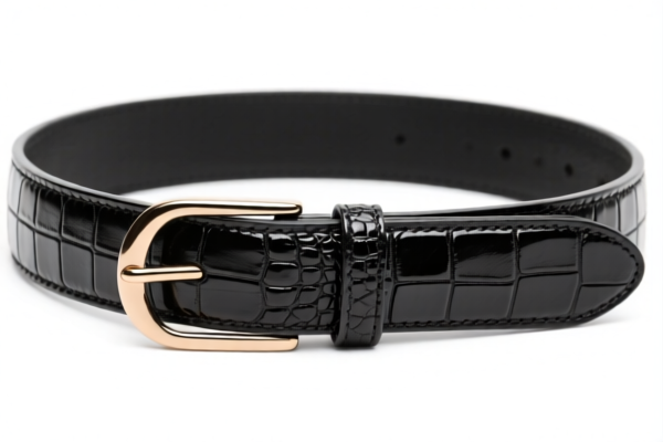 Crocodile Skin Belt