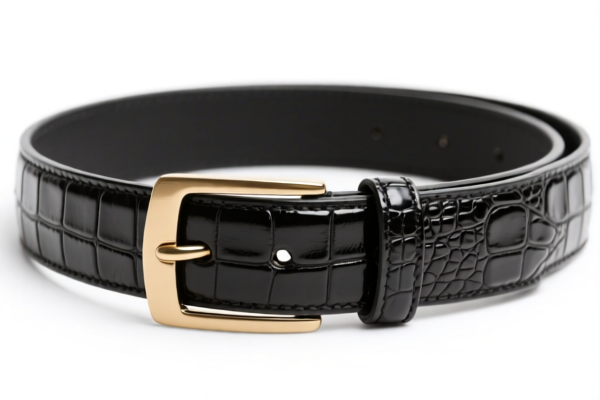 Crocodile Skin Belt