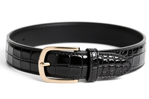 Crocodile Skin Belt