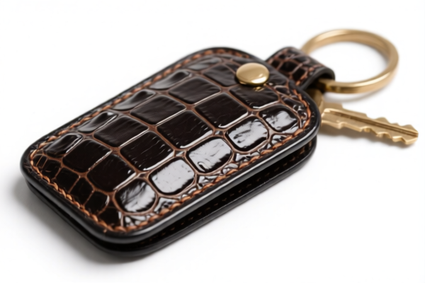 Crocodile Skin Key Case