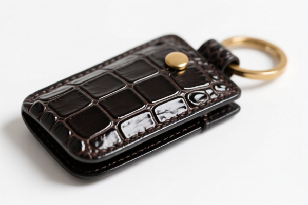 Crocodile Skin Key Case