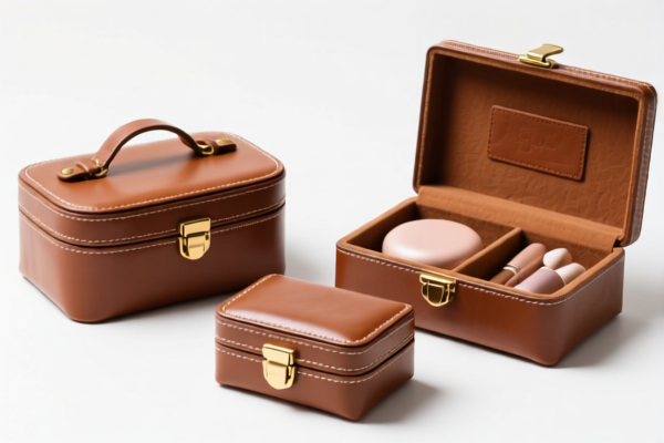 Image for Composition leather cosmetic boxes