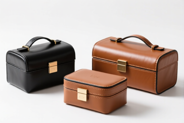 Image for Composition leather cosmetic boxes