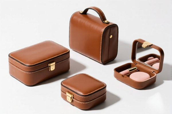 Image for Composition leather cosmetic boxes