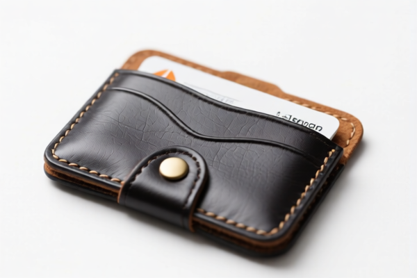 Leather business card cases