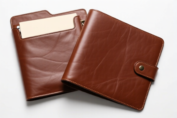 Leather folders