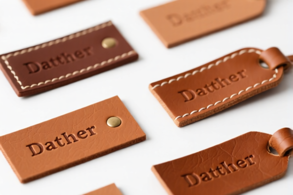 Leather labels