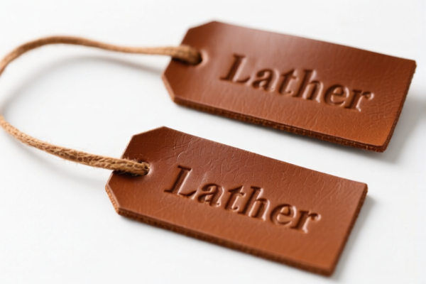 Leather labels