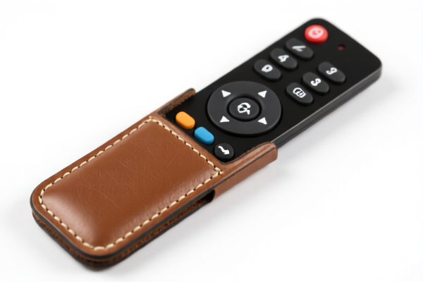 Leather remote control covers