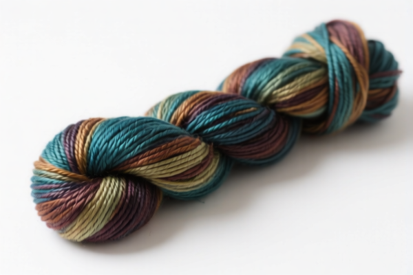 Dyed catgut yarn