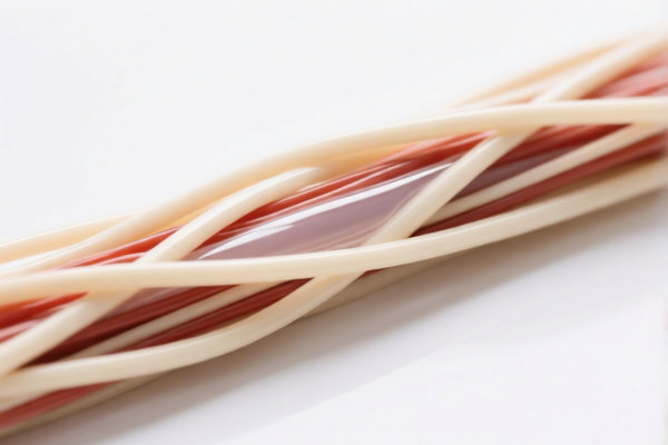 Tendons coating material