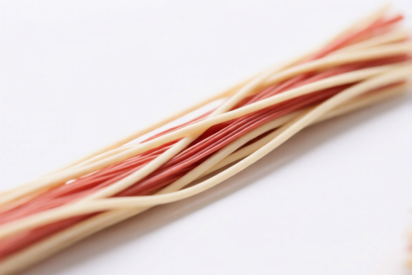 Tendons fiber strip
