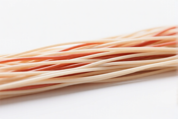 Tendons fiber strip
