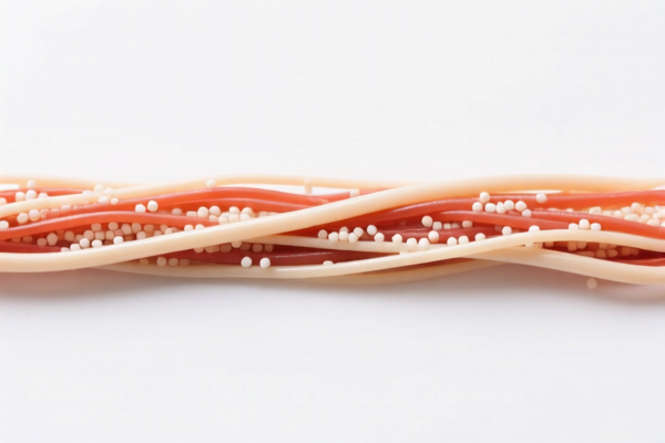 Tendons granules strip