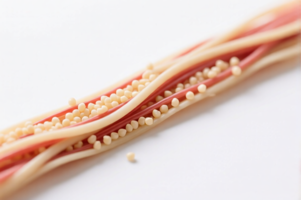 Tendons granules strip