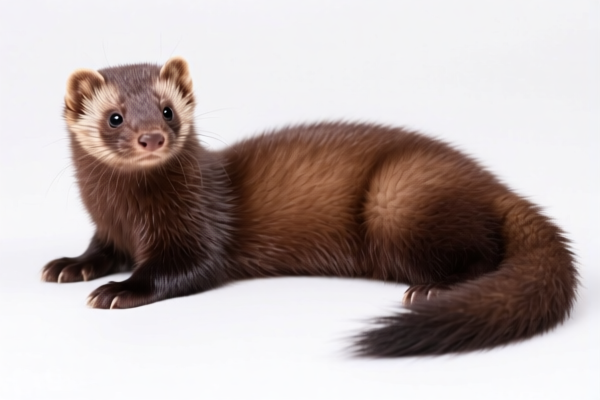 Wild Mink Raw Furskins (Whole Skin, with Attachments)