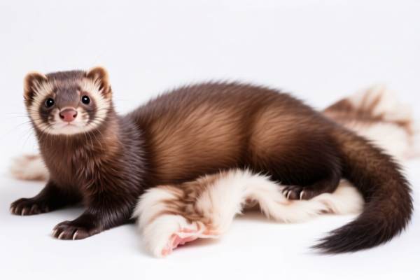 Wild Mink Raw Furskins (Whole Skin, with Attachments)